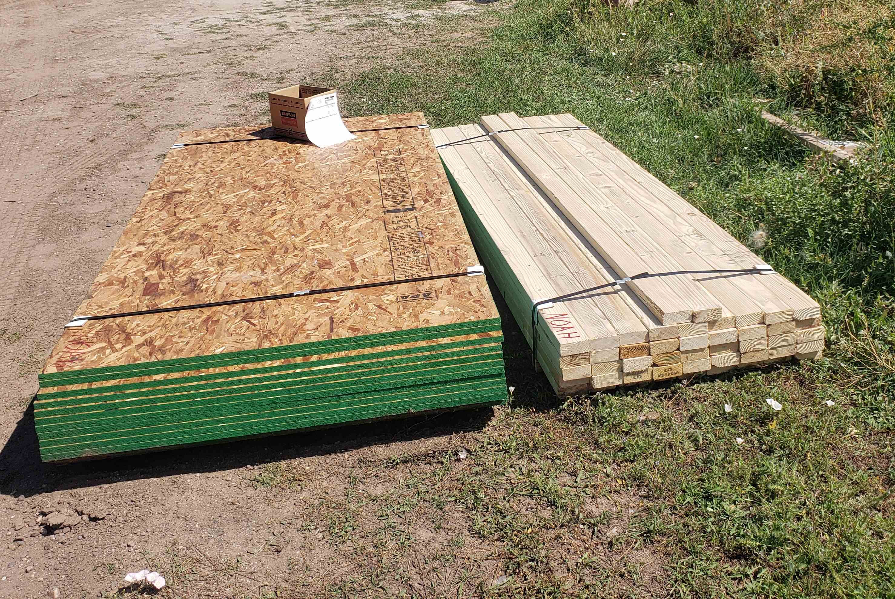 Dance foor lumber delivered